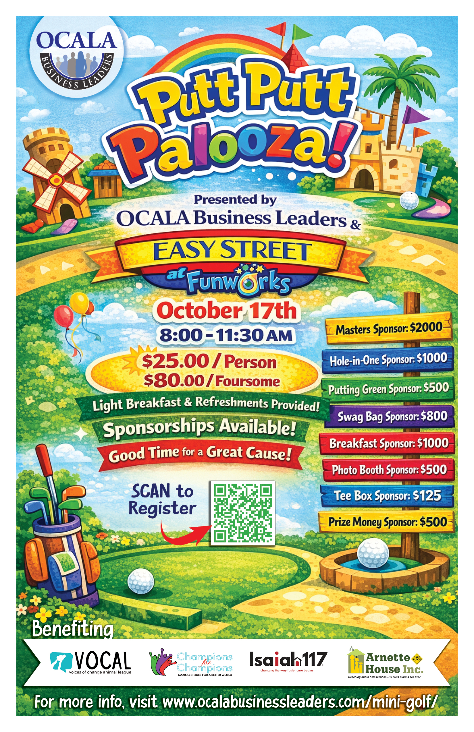 Putt Putt Palooza Flyer